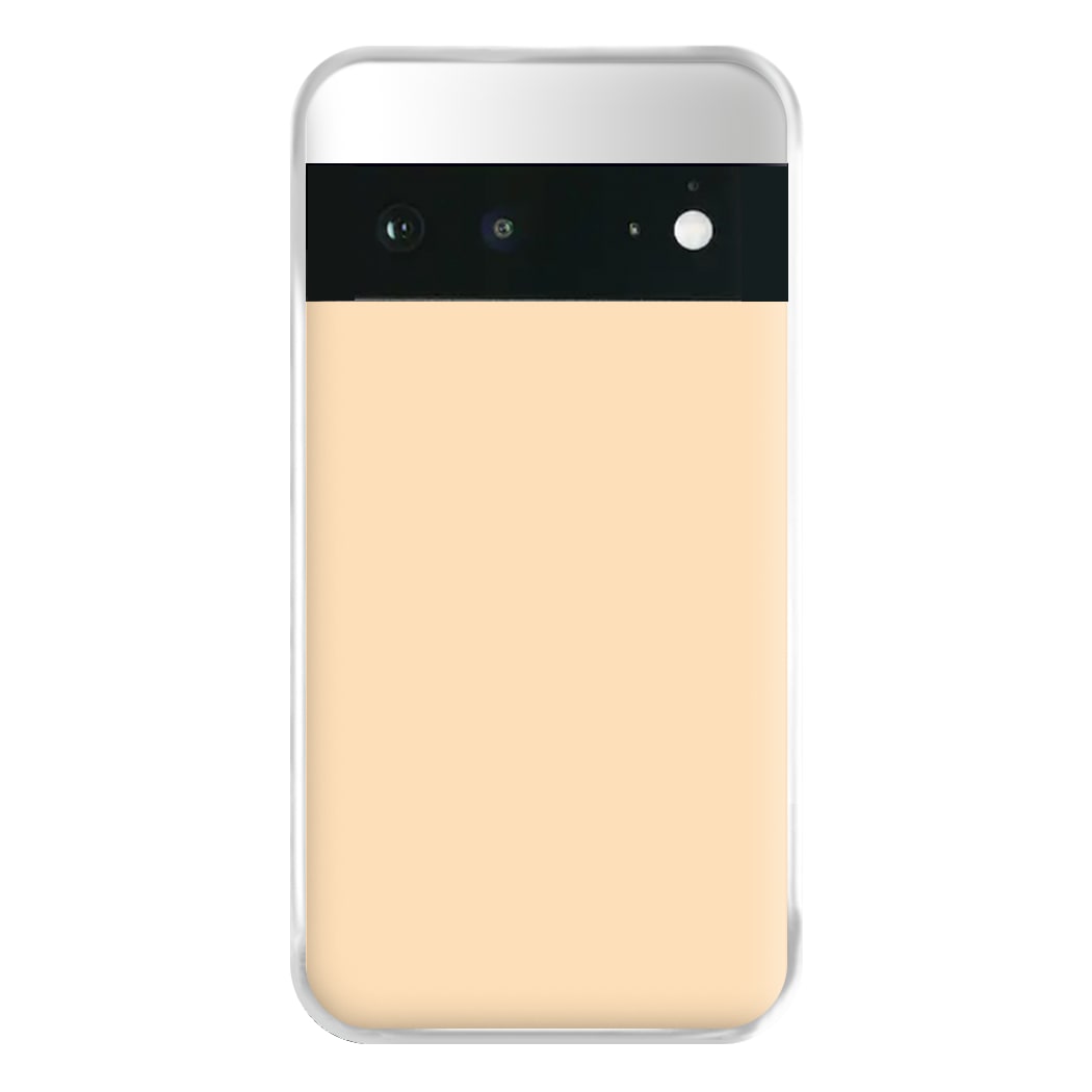 Back To Casics - Pretty Pastels - Plain Orange Phone Case for Google Pixel 6a