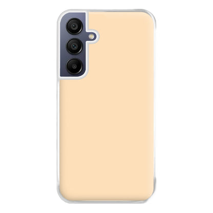 Back To Casics - Pretty Pastels - Plain Orange Phone Case for Galaxy A16