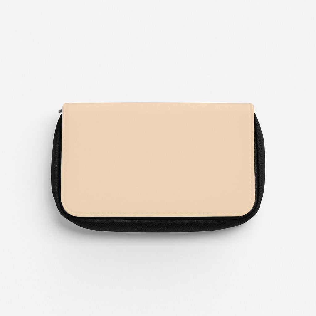 Back To Casics - Pretty Pastels - Plain Orange Pencil Case