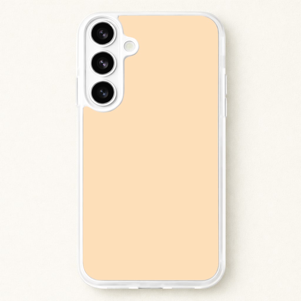 Back To Casics - Pretty Pastels - Plain Orange Phone Case for Galaxy S26 Plus