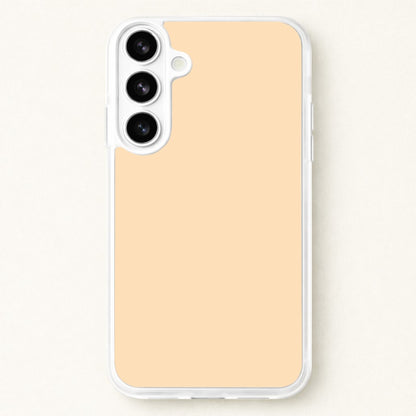 Back To Casics - Pretty Pastels - Plain Orange Phone Case for Galaxy S26 Plus