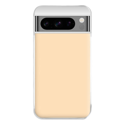 Back To Casics - Pretty Pastels - Plain Orange Phone Case for Google Pixel 8 Pro