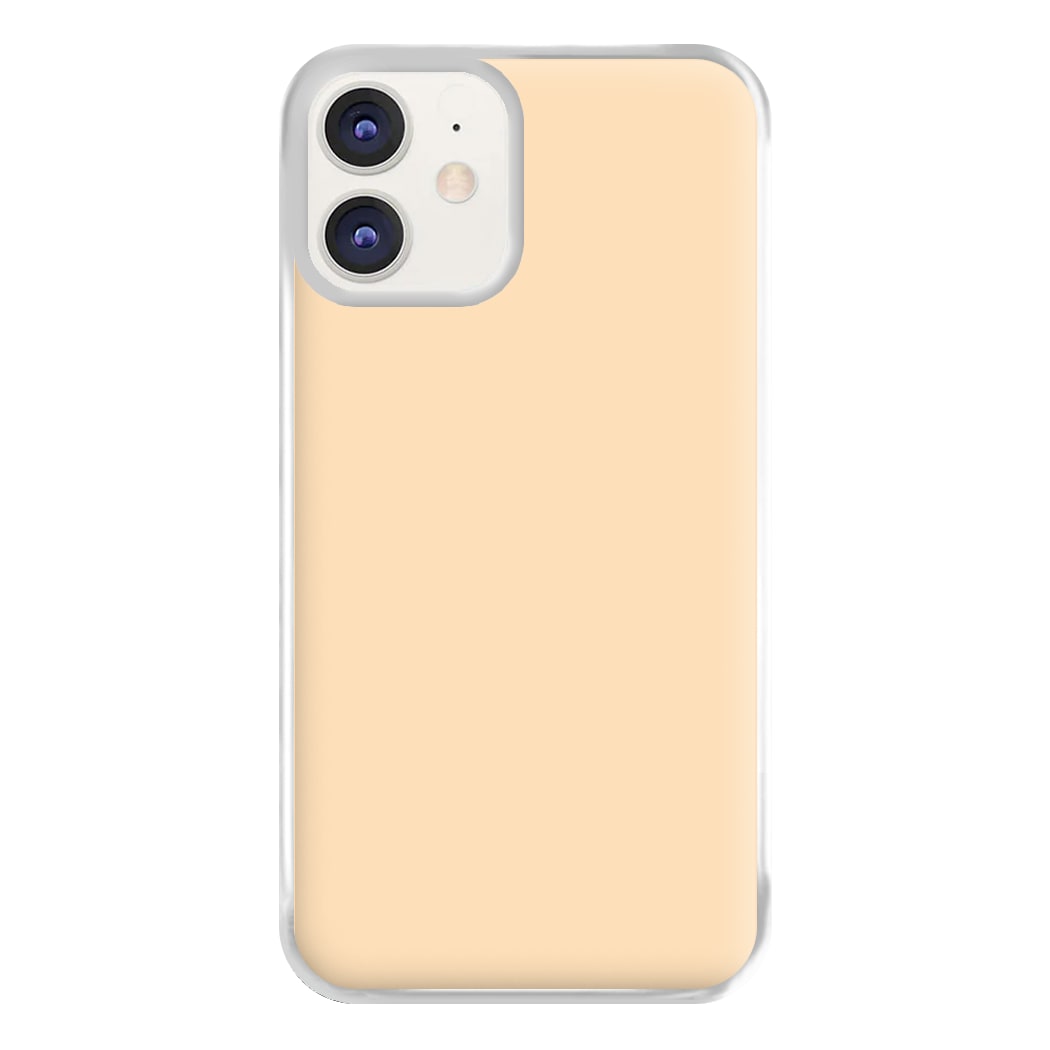 Back To Casics - Pretty Pastels - Plain Orange Phone Case for iPhone 11