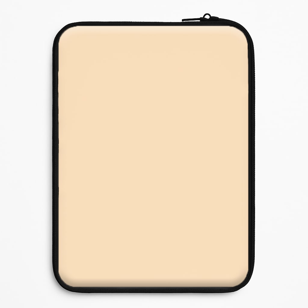 Back To Casics - Pretty Pastels - Plain Orange Laptop Sleeve