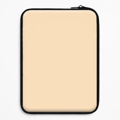 Back To Casics - Pretty Pastels - Plain Orange Laptop Sleeve