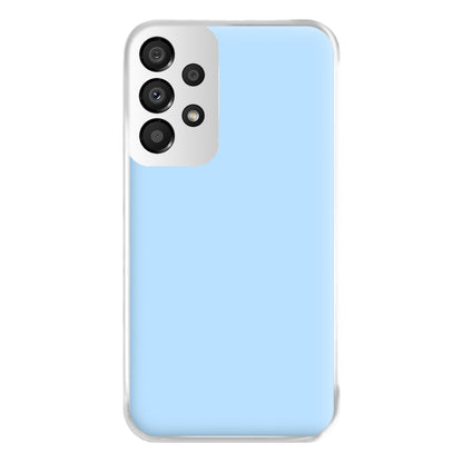 Back To Casics - Pretty Pastels - Plain Blue Phone Case for Galaxy A33