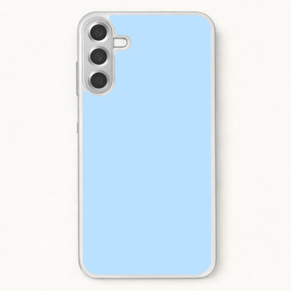 Back To Casics - Pretty Pastels - Plain Blue Phone Case for Galaxy A57