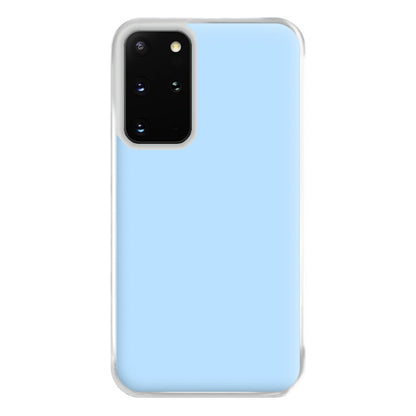 Back To Casics - Pretty Pastels - Plain Blue Phone Case for Galaxy S20 Plus