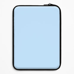 Back To Casics - Pretty Pastels - Plain Blue Universal Laptop Sleeve
