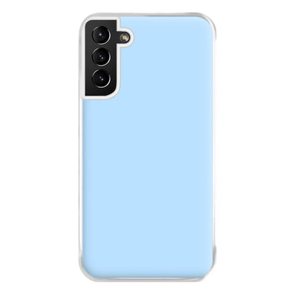 Back To Casics - Pretty Pastels - Plain Blue Phone Case for Galaxy S21 Plus