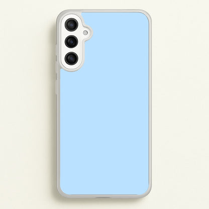 Back To Casics - Pretty Pastels - Plain Blue  - Plain Phone Case for Galaxy A36