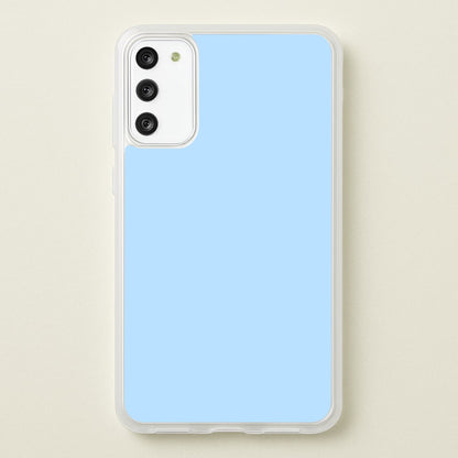 Back To Casics - Pretty Pastels - Plain Blue  - Plain Phone Case for Galaxy S20