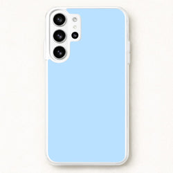 Back To Casics - Pretty Pastels - Plain Blue Phone Case for Galaxy S26 Ultra