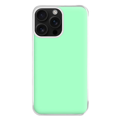 Back To Casics - Pretty Pastels - Plain Green Phone Case for iPhone 16 Pro Max