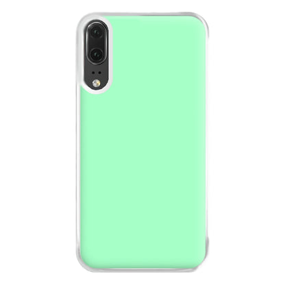 Back To Casics - Pretty Pastels - Plain Green Phone Case for Huawei P20