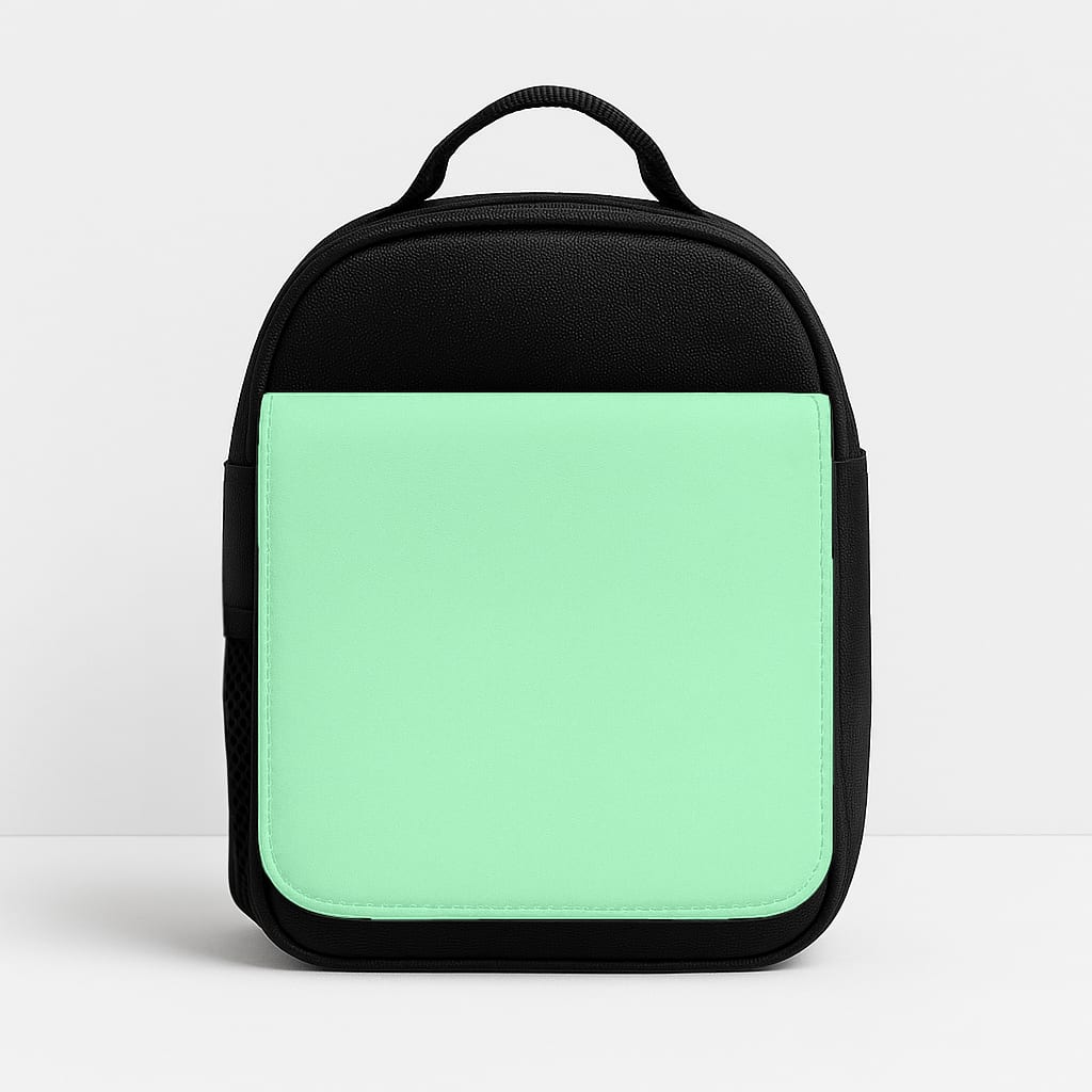 Back To Casics - Pretty Pastels - Plain Green Insulated Lunchbox