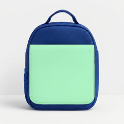 Back To Casics - Pretty Pastels - Plain Green Lunchbox - Blue