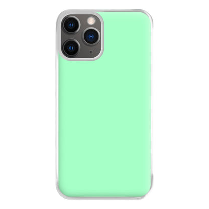 Back To Casics - Pretty Pastels - Plain Green Phone Case for iPhone 12 Pro Max