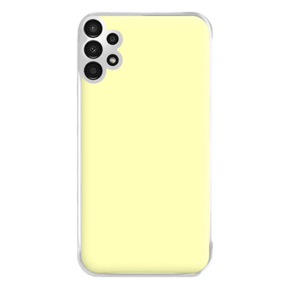 Back To Casics - Pretty Pastels - Plain Yellow Phone Case for Galaxy A13