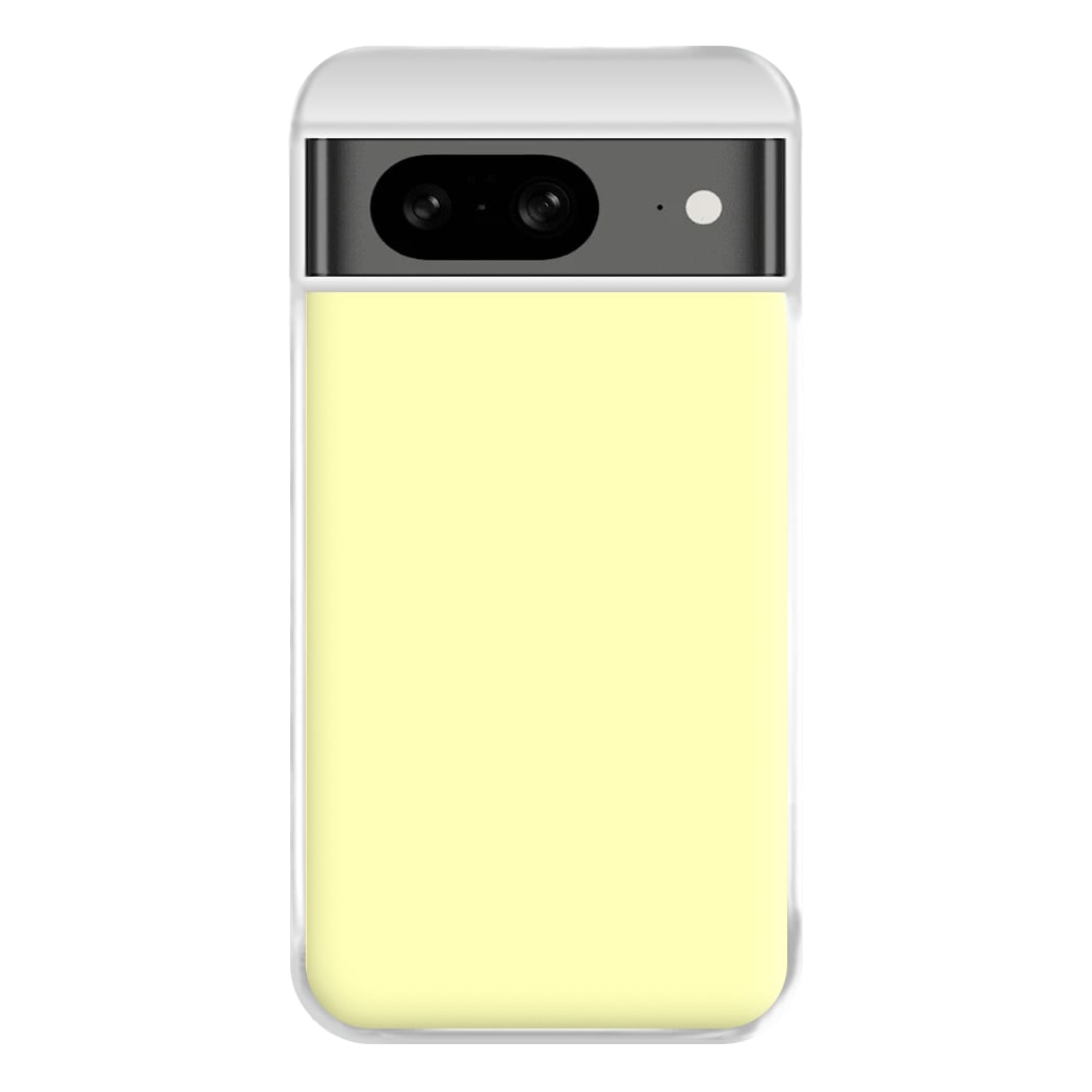 Back To Casics - Pretty Pastels - Plain Yellow Phone Case for Google Pixel 8