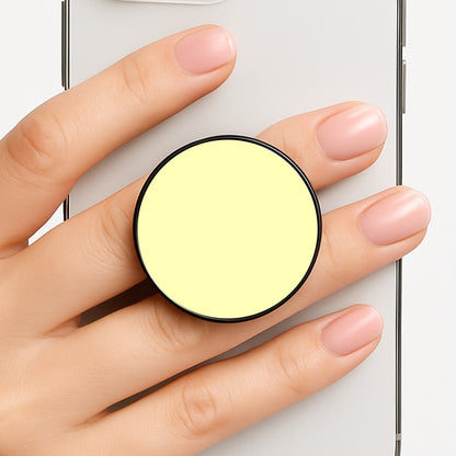 Back To Casics - Pretty Pastels - Plain Yellow Phone Grip