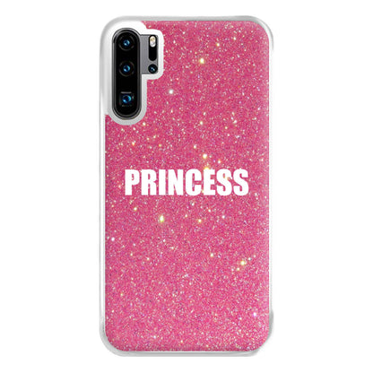 Glittery Pink Princess Phone Case for Huawei P30 Pro