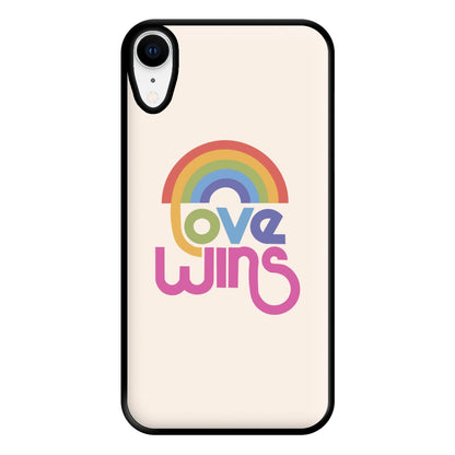 Love Wins - Pride Phone Case for iPhone XR