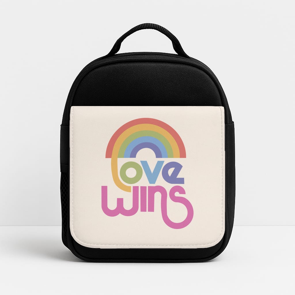 Love Wins - Pride Insulated Lunchbox