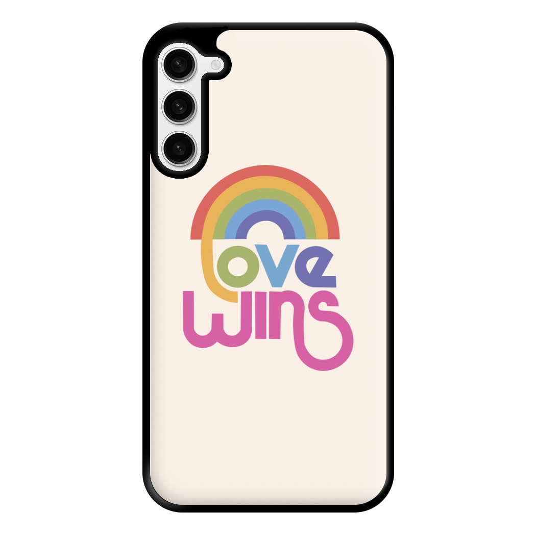 Love Wins - Pride Phone Case for Galaxy S23 Plus