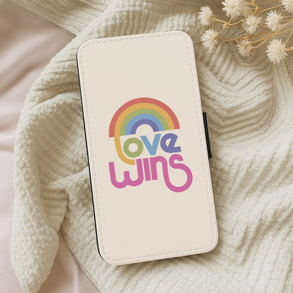 Love Wins - Pride Wallet Phone Case