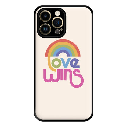 Love Wins - Pride Phone Case for iPhone 14 Pro Max