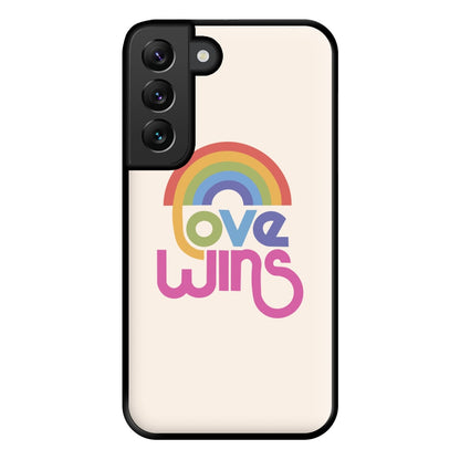 Love Wins - Pride Phone Case for Galaxy S22 Plus