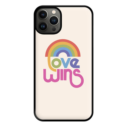 Love Wins - Pride Phone Case for iPhone 13