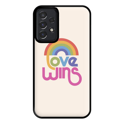 Love Wins - Pride Phone Case for Galaxy A52 / A52s