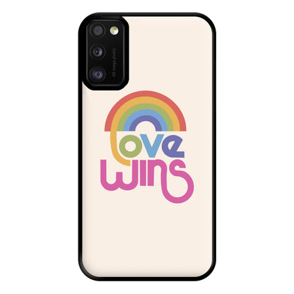 Love Wins - Pride Phone Case for Galaxy A41