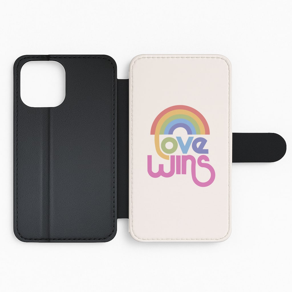 Love Wins - Pride Flip Phone Case