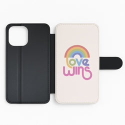 Love Wins - Pride Flip Phone Case