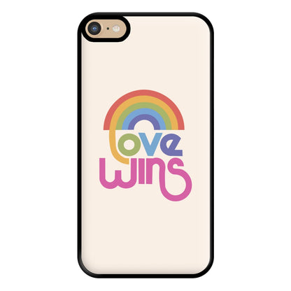 Love Wins - Pride Phone Case for iPhone 6 Plus / 7 Plus / 8 Plus