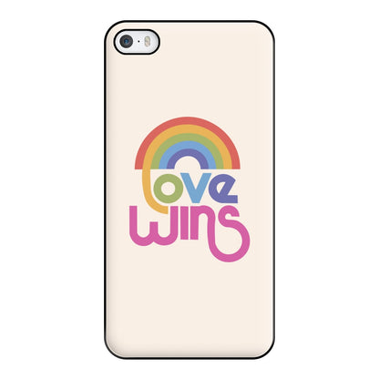 Love Wins - Pride Phone Case for iPhone 5 / 5s / SE 2016