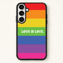 Love Is Love - Pride Phone Case for Galaxy S26 Plus