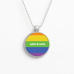Love Is Love - Pride Circle Necklace