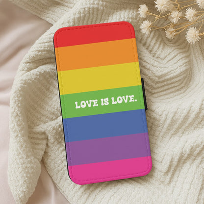 Love Is Love - Pride Wallet Phone Case