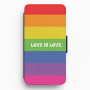 Love Is Love - Pride Flip / Wallet Phone Case 1