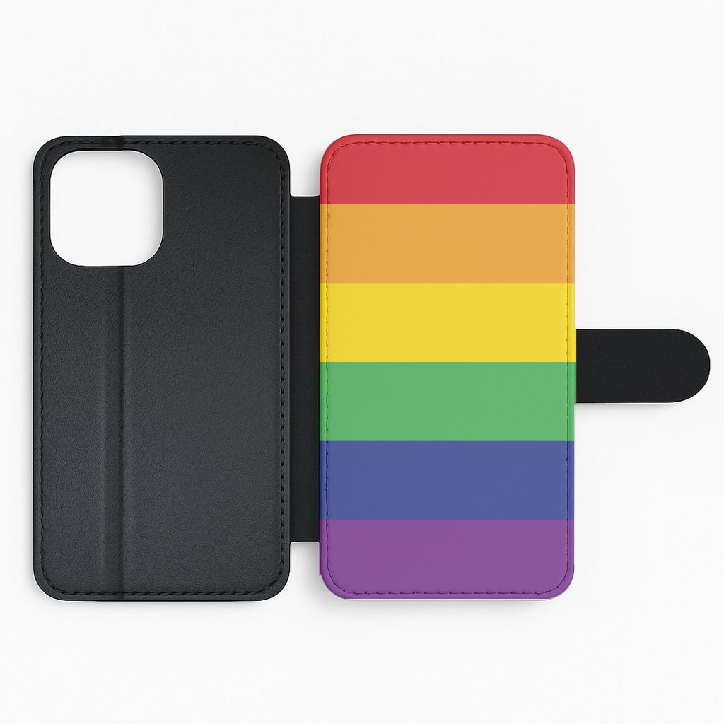 Pride Flag Flip Phone Case