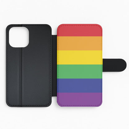 Pride Flag Flip Phone Case