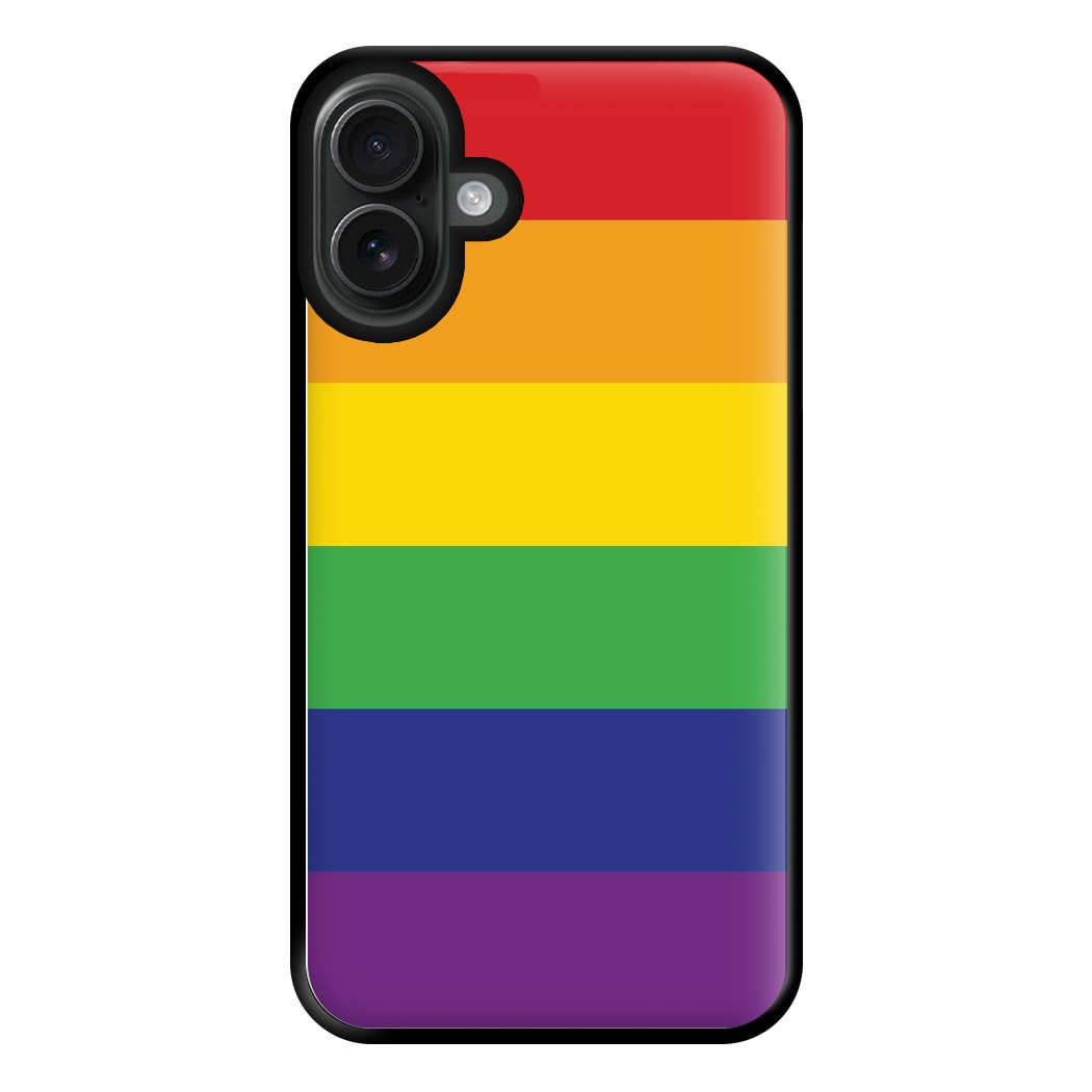 Pride Flag Phone Case for iPhone 16 Plus