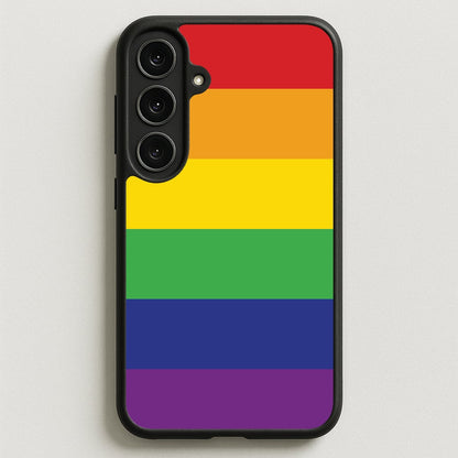 Pride Flag Phone Case for Galaxy S25FE