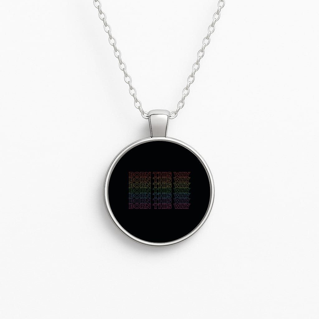 Born This Way - Pride Circle Necklace