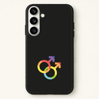 Gender Symbol Male - Pride Phone Case for Galaxy S26