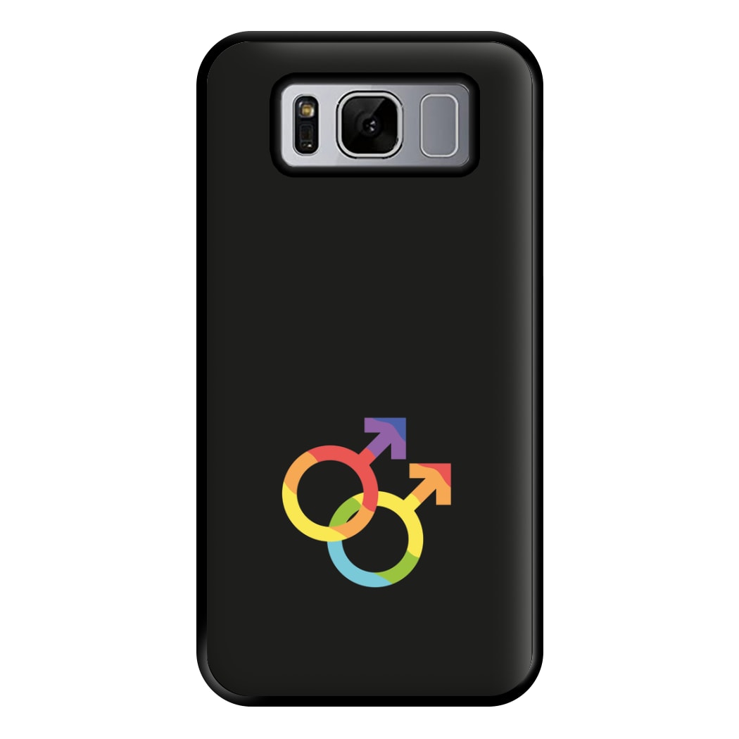 Gender Symbol Male - Pride Phone Case for Galaxy S8 Plus